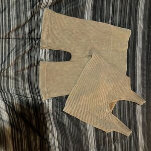 Comfy set! Biker shorts and Tank top